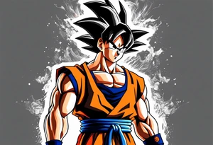 Son Goku ss tattoo idea