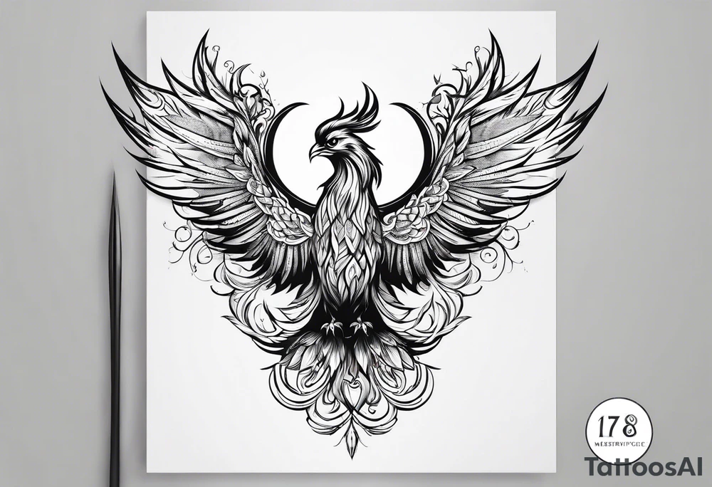 pheonix tattoo idea