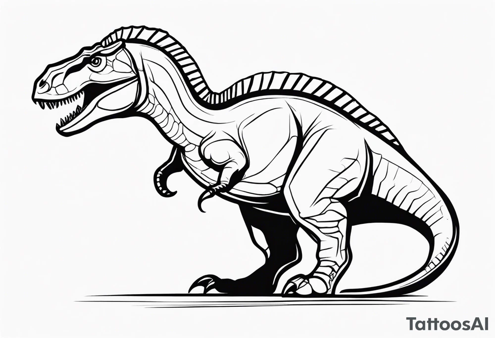 Abelisaurus tattoo idea