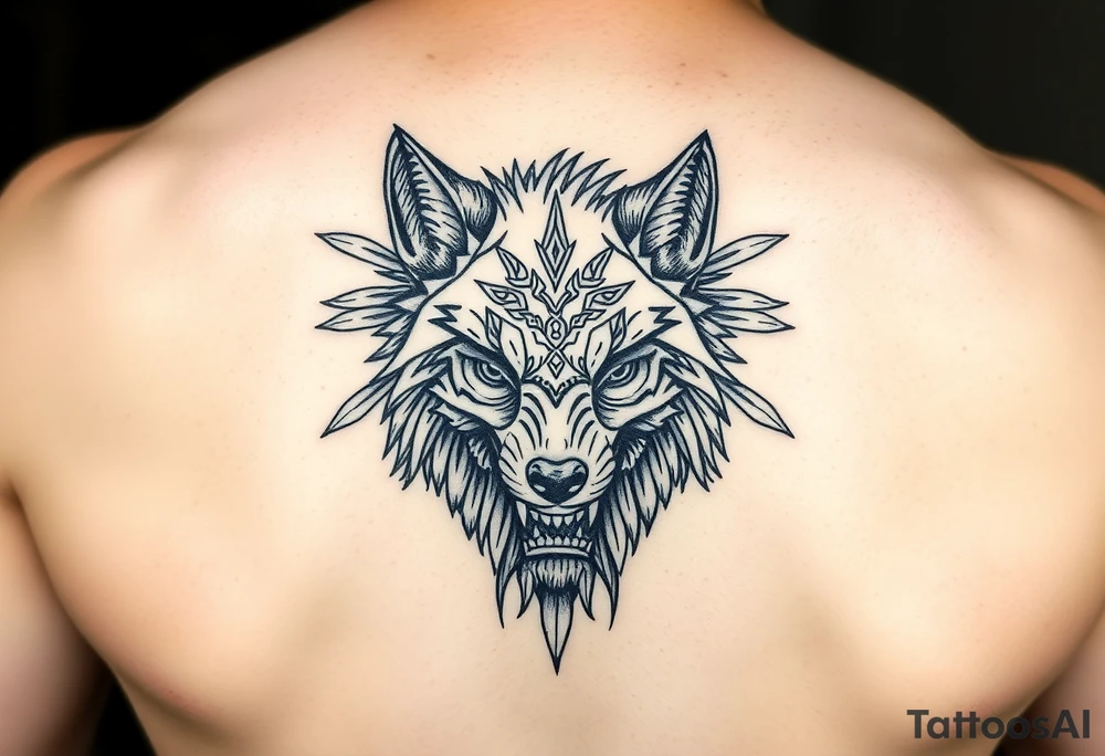 Purepecha 
warrior
Mexican
Wolf tattoo idea