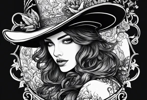 young man version of iltte red riding hat fairytale tattoo idea