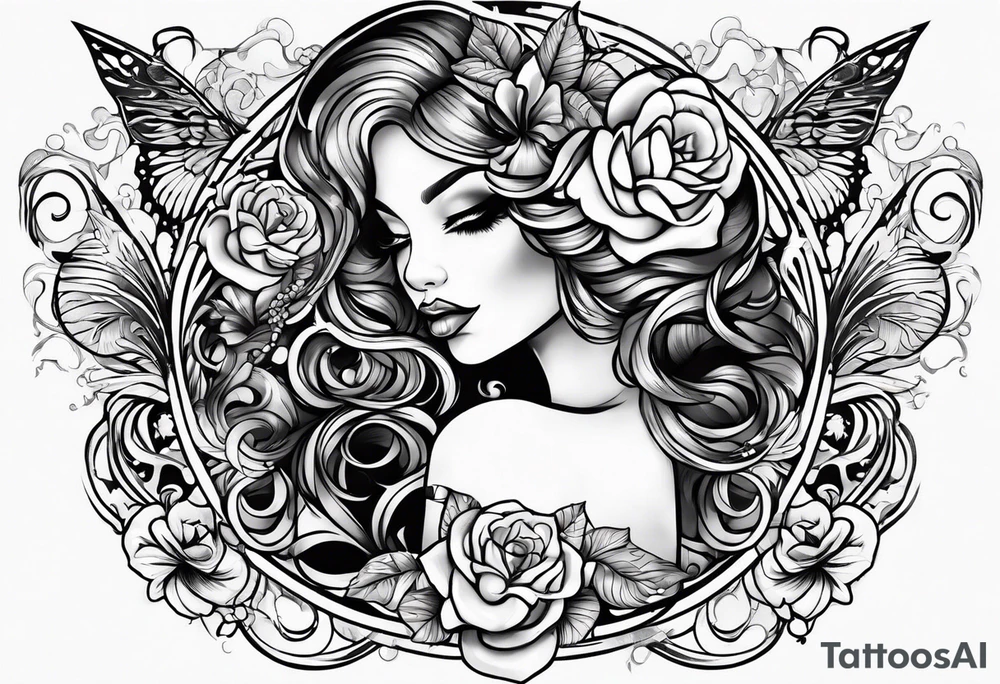 Hush
 finger to lips tattoo idea