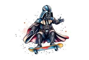 Skateboarding Darth Vader
"Darth Carter"
12/29/88-01/06/24 tattoo idea