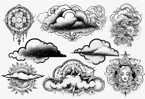 a cloud tattoo idea