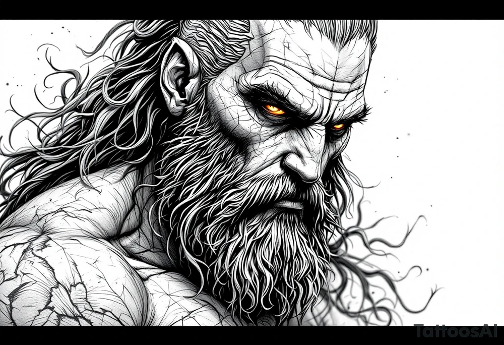 poseidon tattoo idea