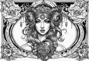 Gemini, Scorpio, Cancer, Sagittarius tattoo idea
