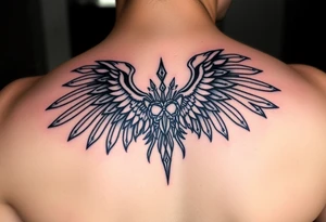 Angel alas tattoo idea