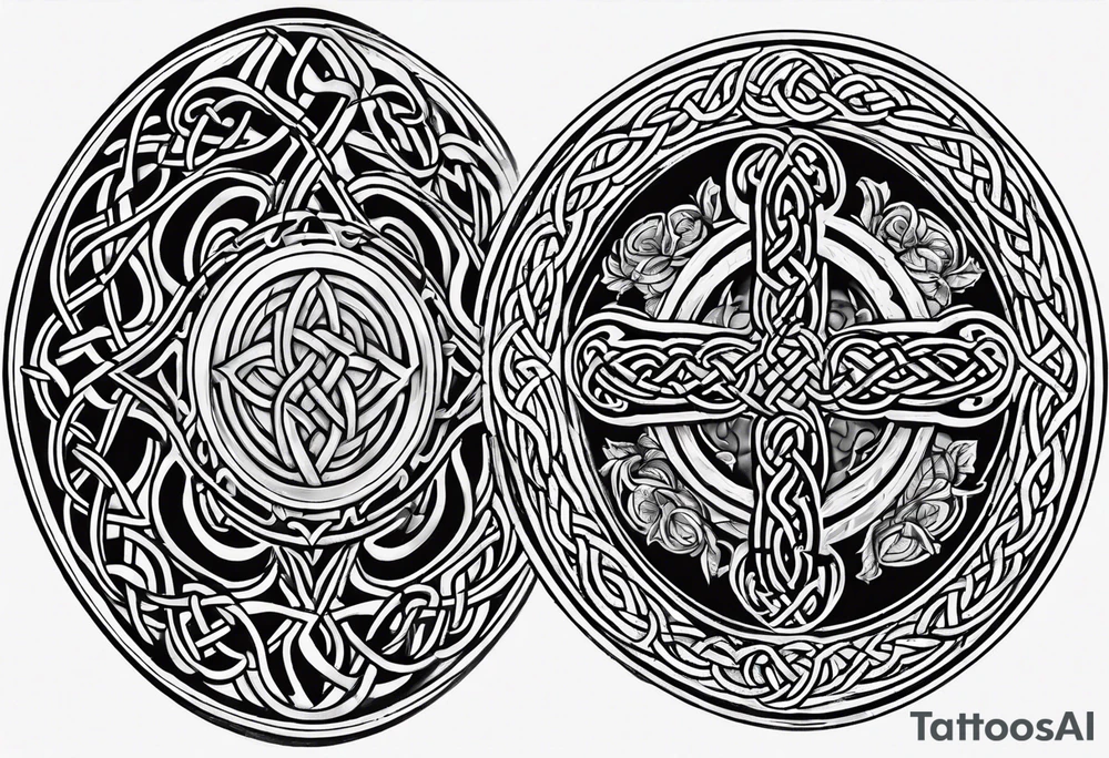 celtic ailm tattoo idea