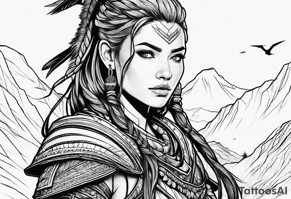horizon aloy tattoo idea