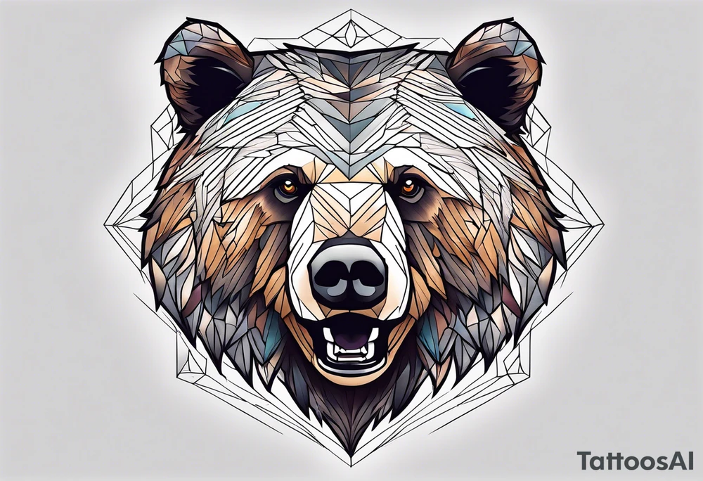 grizzly bear tattoo idea