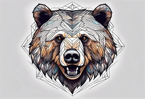 grizzly bear tattoo idea