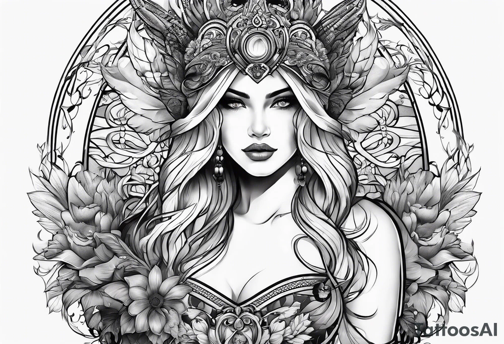 In Omina Paratus tattoo idea