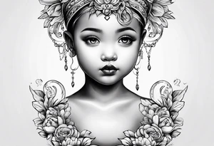 Baby  coeur tattoo idea