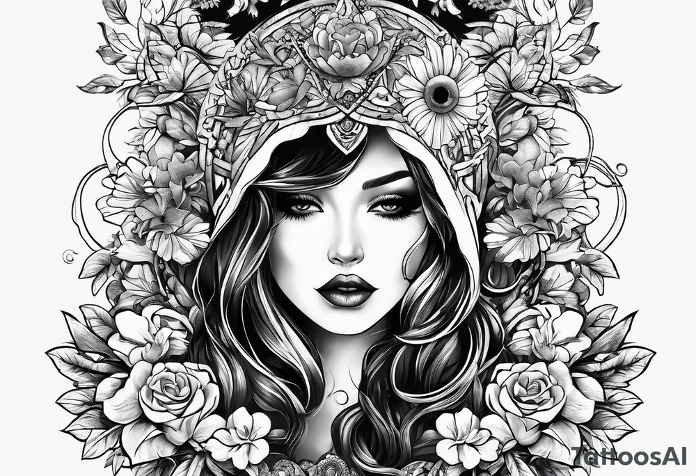 Love’s the death of peace of mind tattoo idea