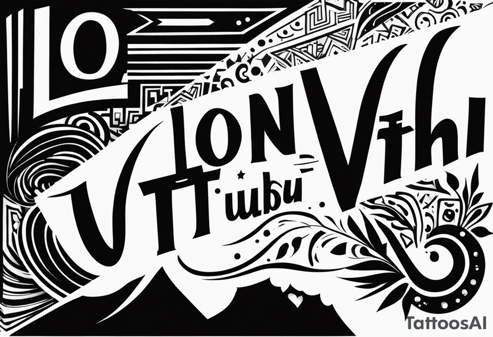 L I O N W I T H C U B tattoo idea