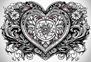 While my heart is beating tattoo idea