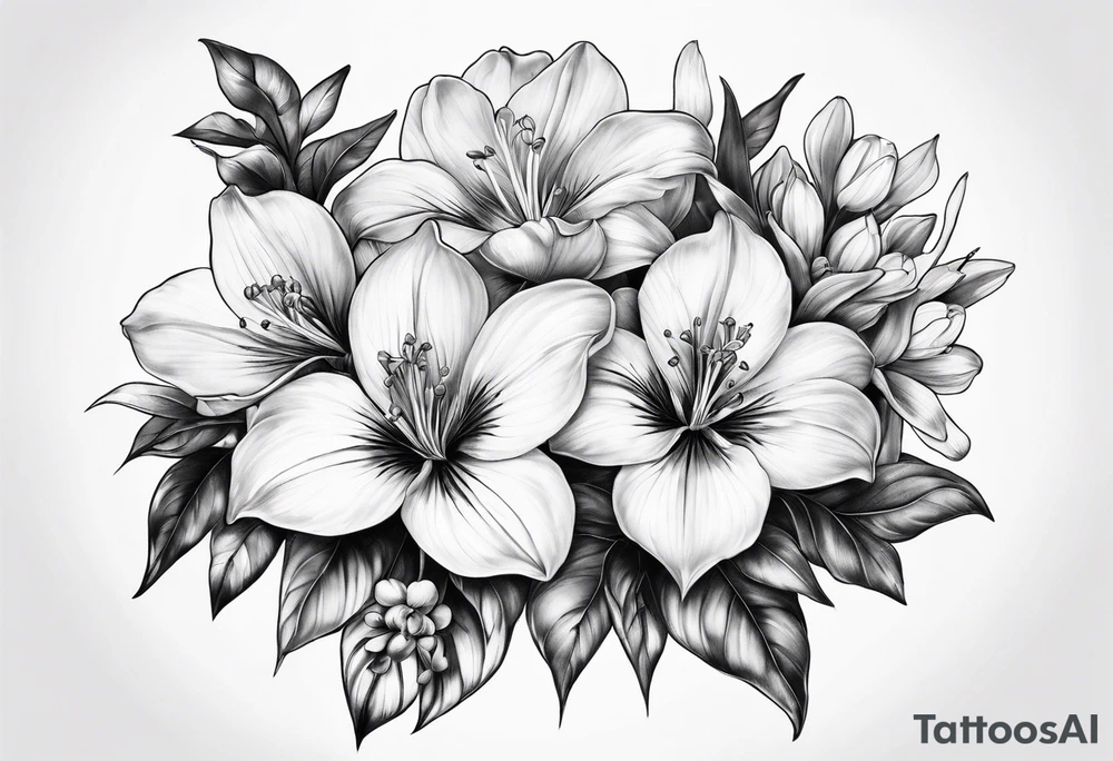 Platycodon grandiflorus tattoo idea