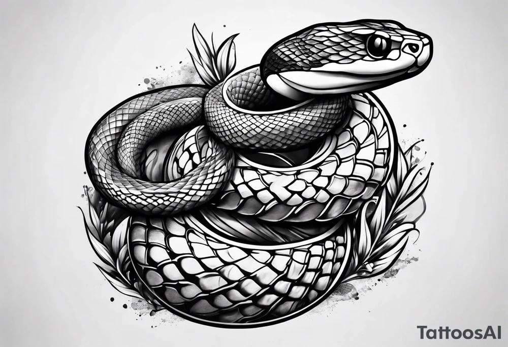 snake tattoo idea