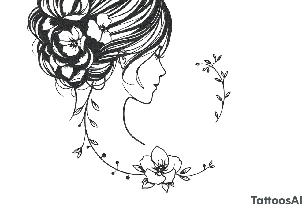 Dad and daughter memorial tattoo tattoo idea