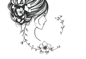 Dad and daughter memorial tattoo tattoo idea