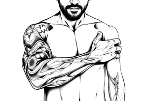 Prison style chicano tattoo idea