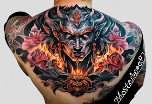 Backout tattoo of Hades tattoo idea