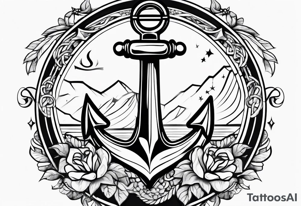 Anchor tattoo idea