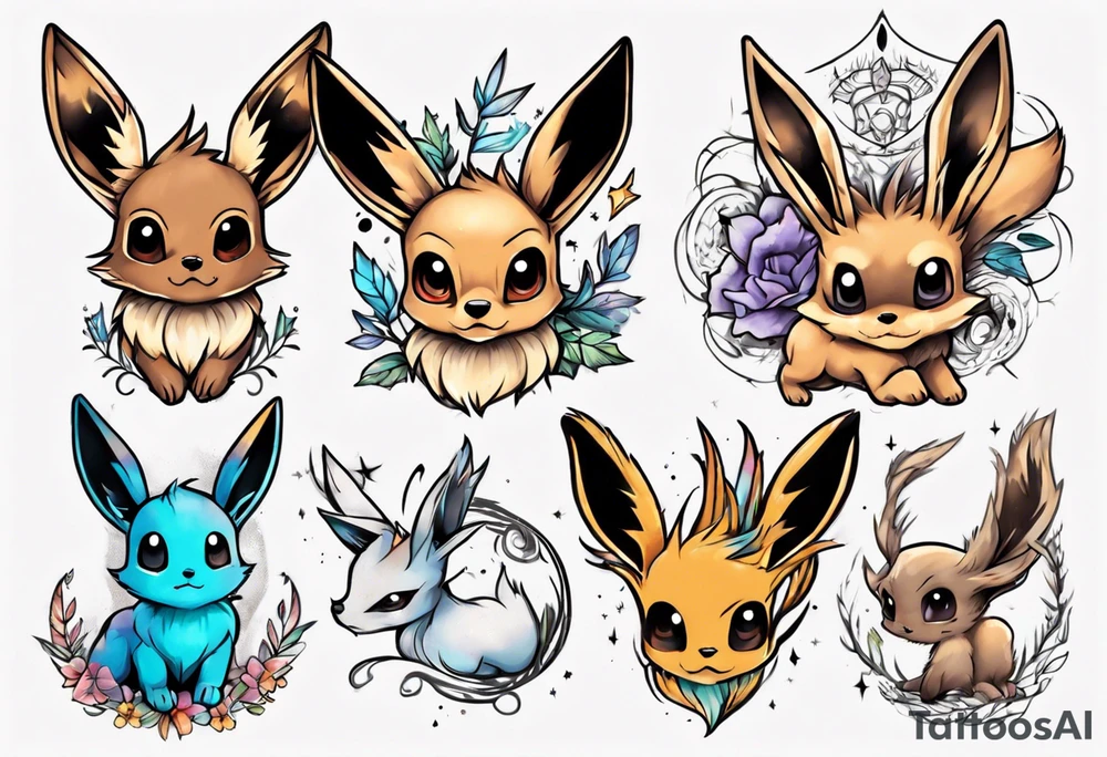 eevee tattoo idea