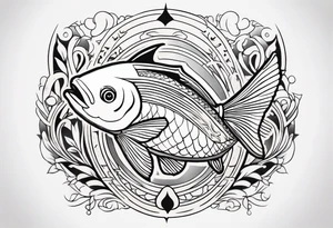 Pisces tattoo idea