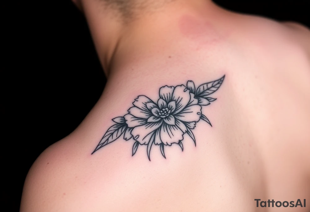 Simple minimalist feminine tattoo small tattoo idea