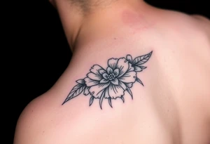 Simple minimalist feminine tattoo small tattoo idea