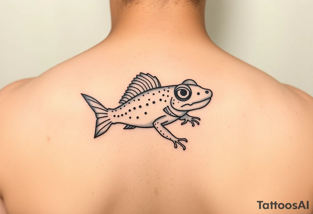 Puerto Rico coqui water tattoo idea