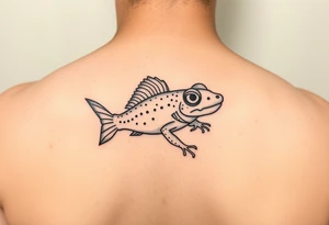 Puerto Rico coqui water tattoo idea