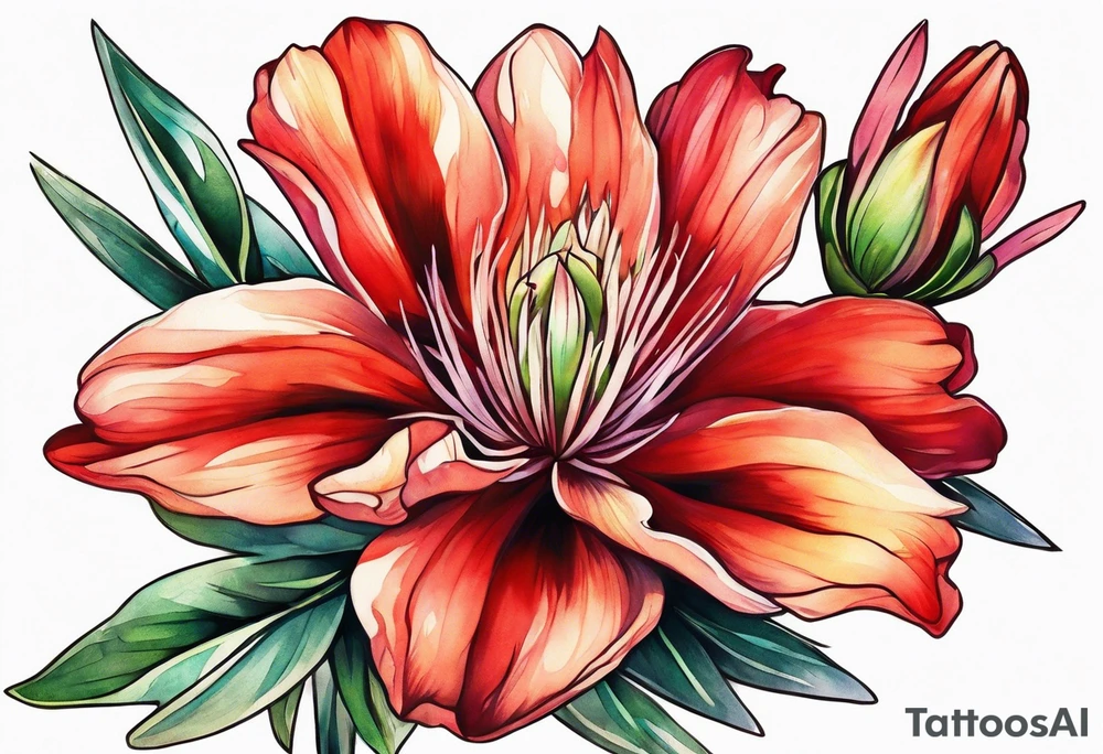 Indian paintbrush tattoo idea