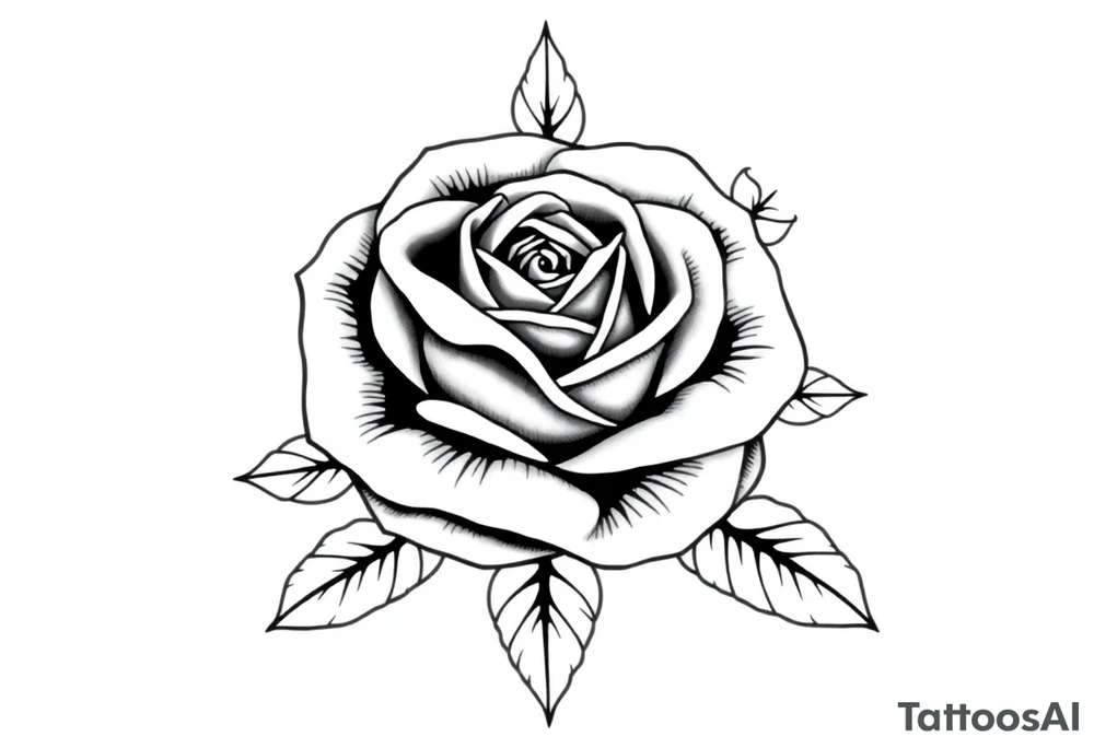 Rose Imperfection is beauty tattoo idea