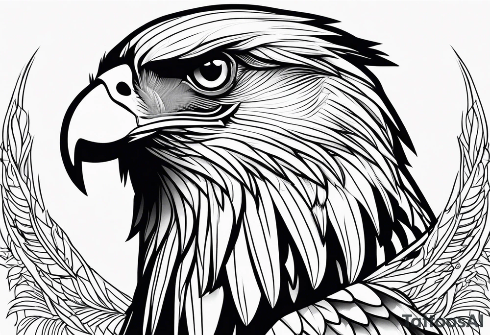 Philippine eagle tattoo idea