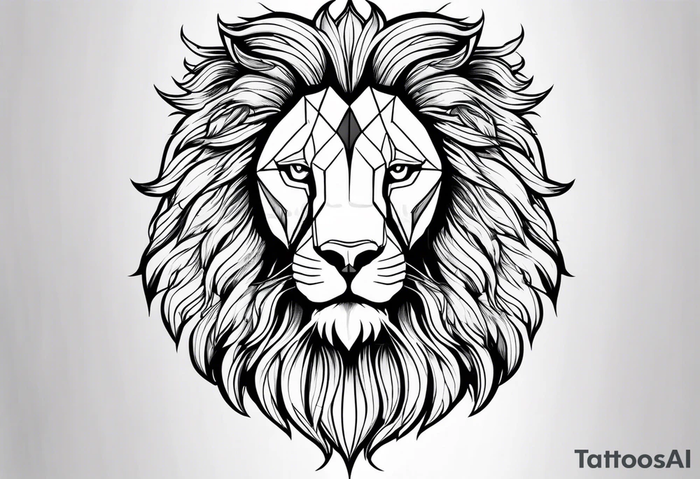marcus aurelius half faced with geometric forms at the edges tattoo idea marcus aurelius half faced with geometric forms at the edges tattoo idea