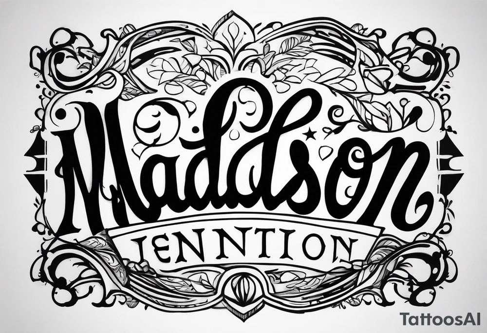 Madison tattoo idea