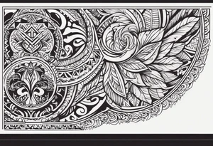 I want to have a 3/4 sleeve tattoo in the polynesian style for the right arm tattoo idea