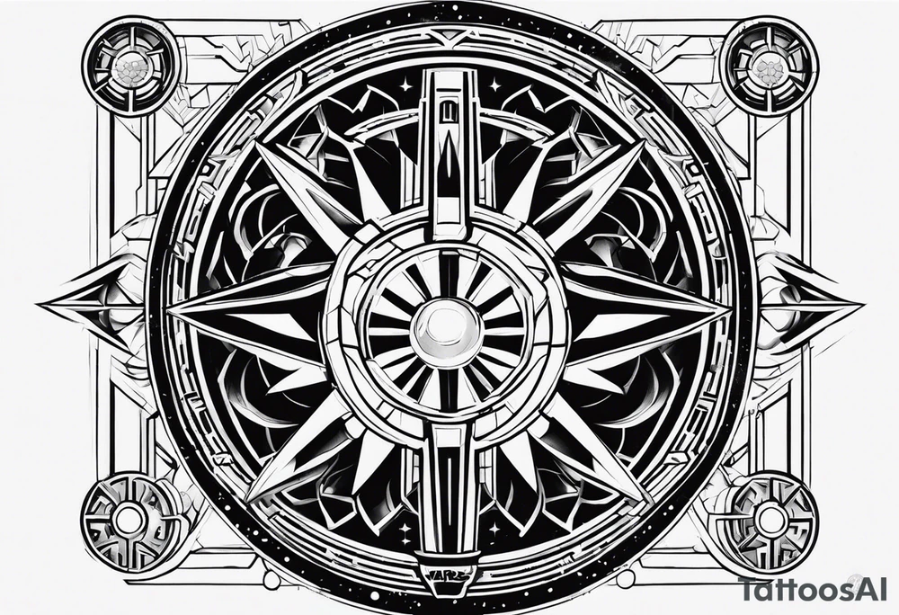 Star wars logos tattoo idea