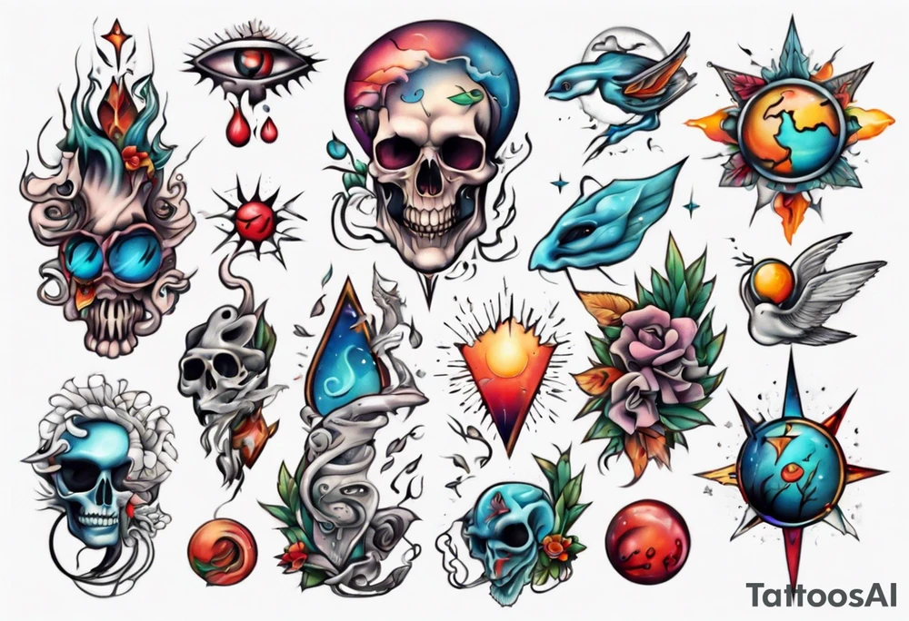 Boobs tattoo idea