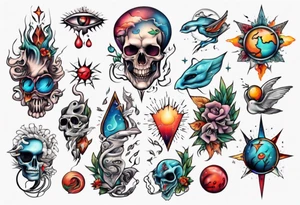 Boobs tattoo idea