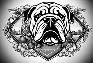 BULLDOGS
BRAVES
FOOTBALL
BASEBALL
DIAMOND tattoo idea