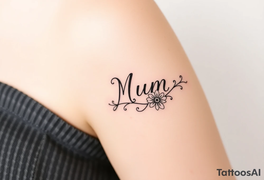mum tattoo idea