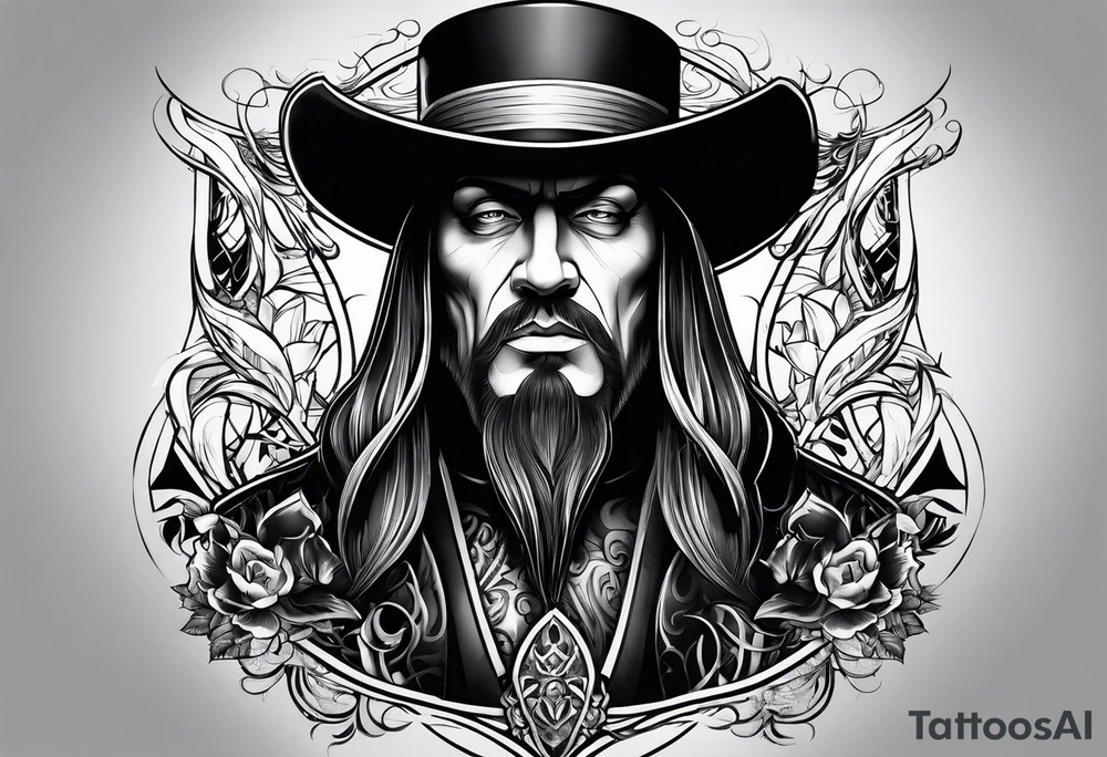 Undertaker tattoo idea