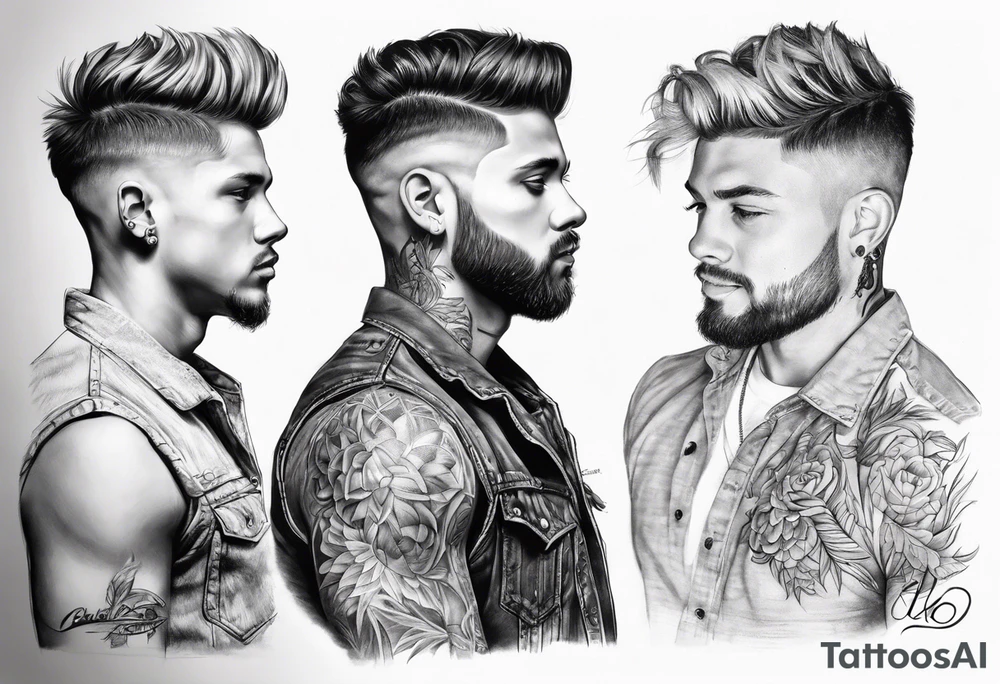 My first son tattoo idea