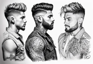 My first son tattoo idea
