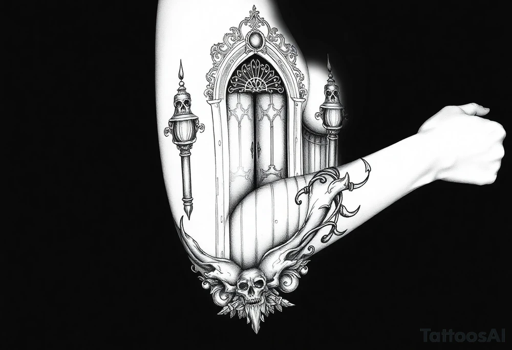 Deaths door, or hells gates tattoo idea