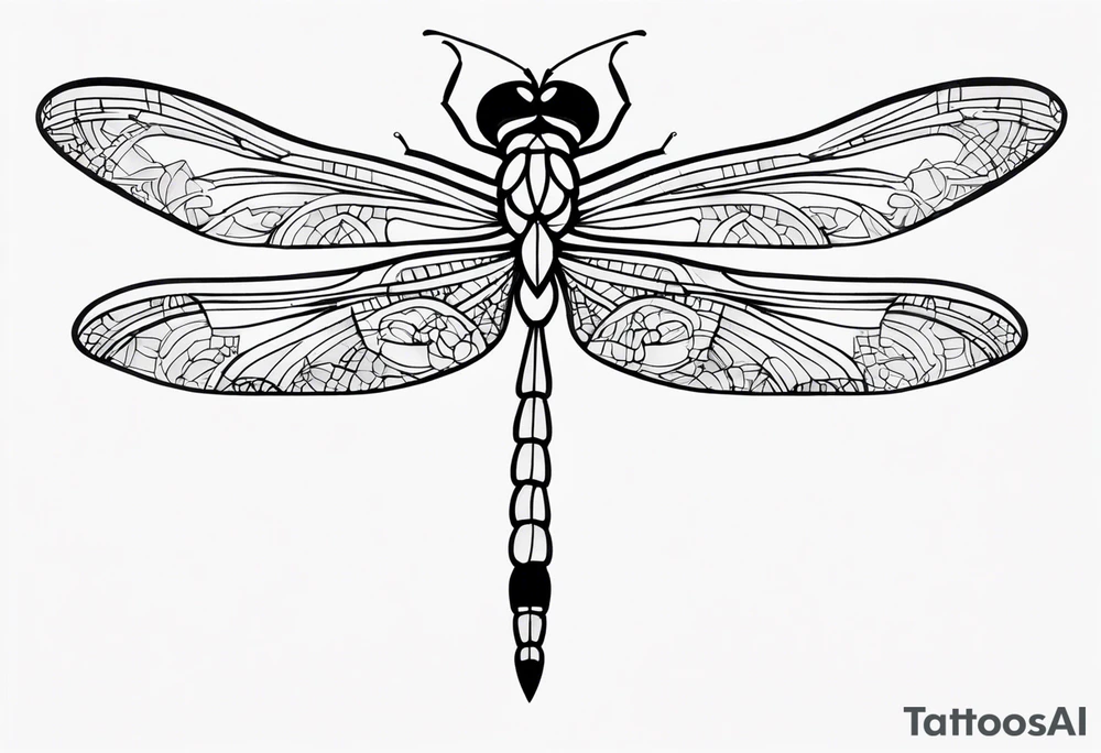 dragonfly tattoo idea
