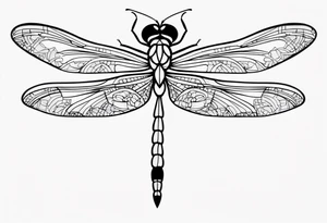dragonfly tattoo idea